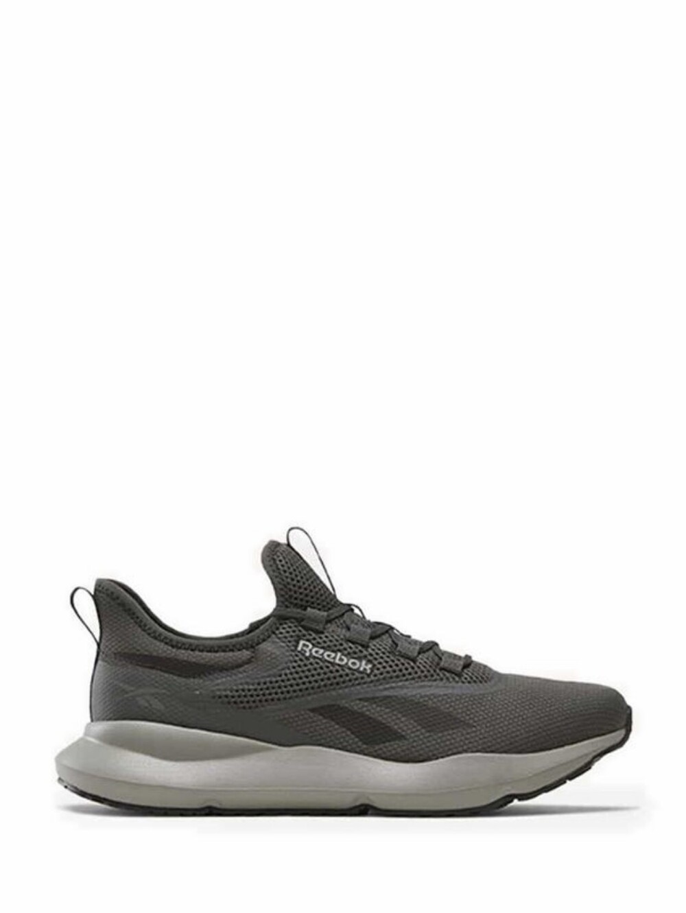 Reebok Men's Gray Black Athletic Shoes